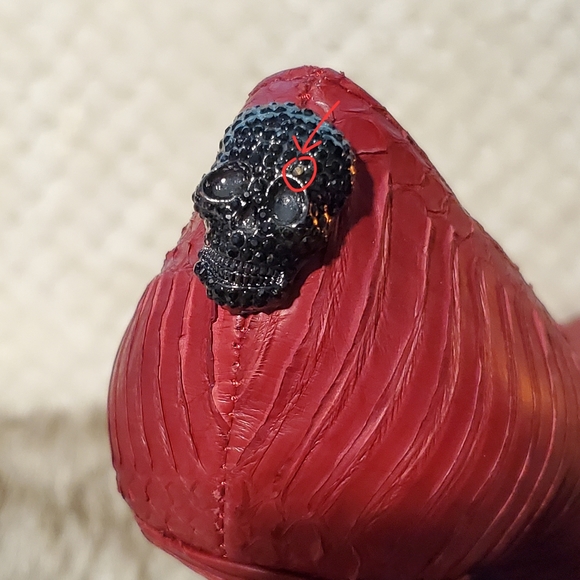 NWOT Zadig & Voltaire red python pointed toe heels/pumps size 36 100%leather - Picture 8 of 8